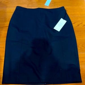 Ann Taylor navy pencil skirt
